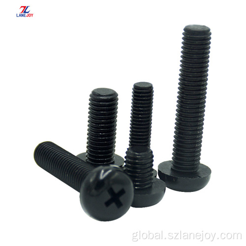 pan machine screw M2M2.5M3Back Round Pan Cross Head Screw Manufactory